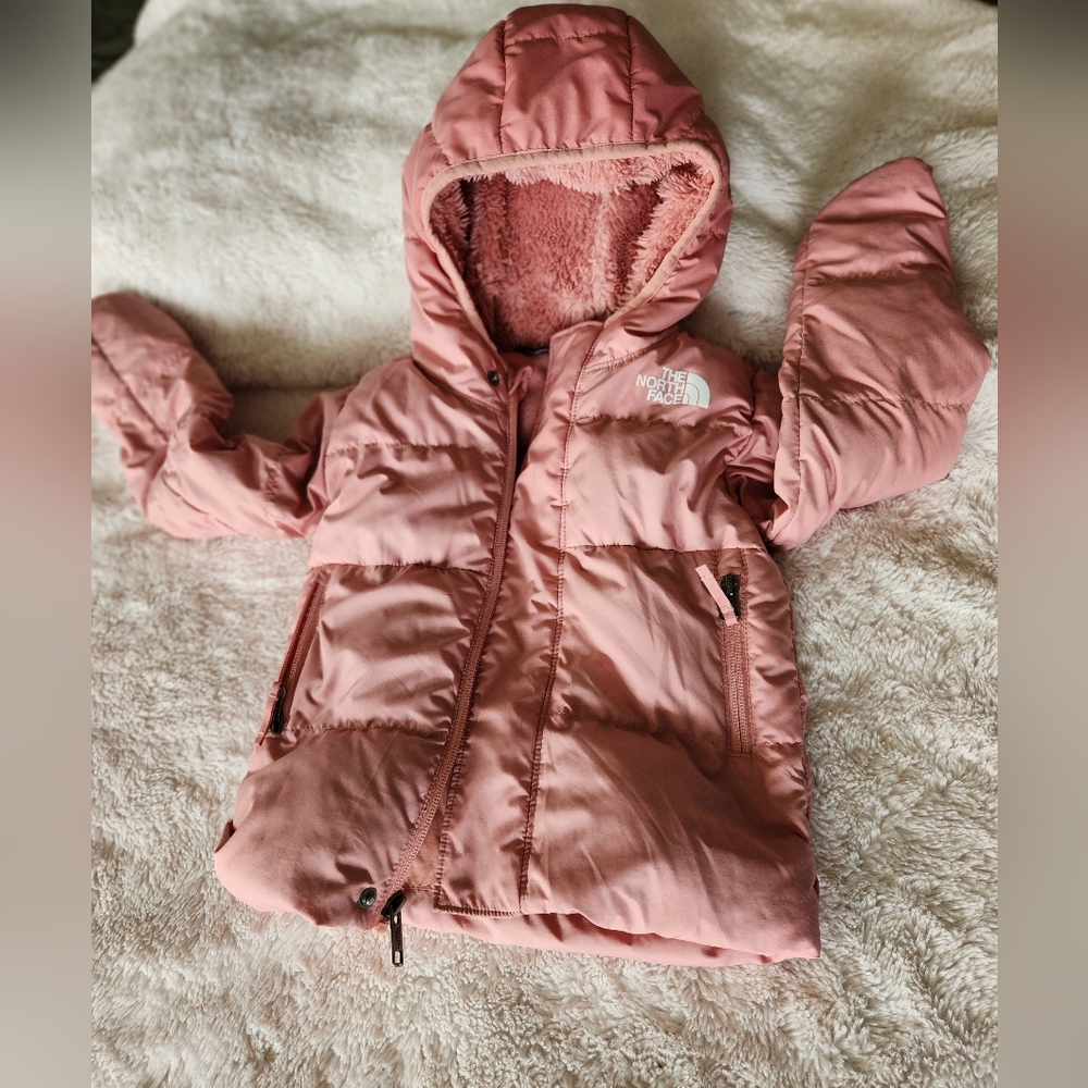 The North Face Toddler Pink Puffer Coat